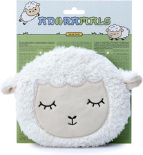 Cozy Sheep Microwavable Plush Heat Pack for Pain Relief & Bed Warmer