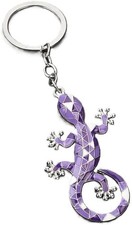 Gecko Lizard Keychain Lucky