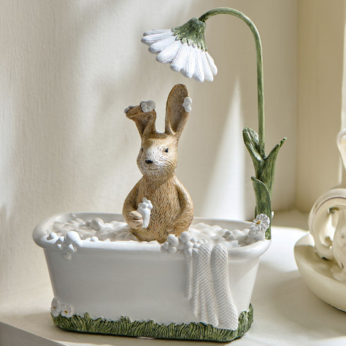 Rosie rabbit spa - rabbit, ornament
