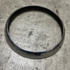 Clip Snap Push On Chrome 7"