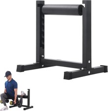 Single Leg Bulgarian Split Squat Stand Roller 7 Level Adjustable Settings