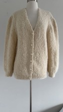 GRAZIA WOOL BLEND V NECK IVORY