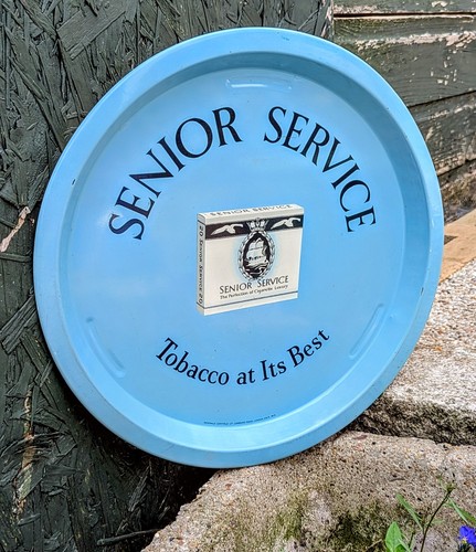Vintage senior service - service, tobacco