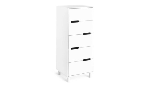 Henri drawer tallboy white - tallboy,
