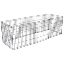 Pet Dog Pen Puppy Rabbit Foldable Playpen Enclosure Run Cage Large Height 91cm