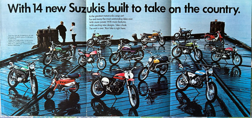 Vintage 1971 suzuki - vintage,