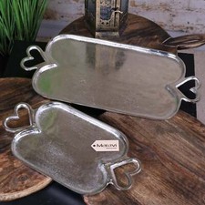 Punji Set of 2 Metal Trays