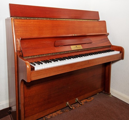 Broadwood upright piano with - broadwood,