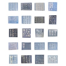 Nail Art Silicone Mold Delicate Shape Manicure Training Tool Manicure Supplies