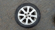 MAZDA 2 ALLOY WHEEL 15" INCH 185 55 15 (PAINT PEELING BUT GOOD TYRE) #1