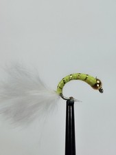 3 LIME GREEN CATS WHISKER BUG