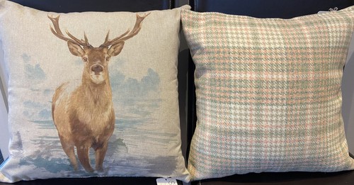 Stunning stag cushion - stag,