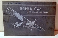1944 "Piper Cub ... in War and in Peace" airplane aircraft brochure history