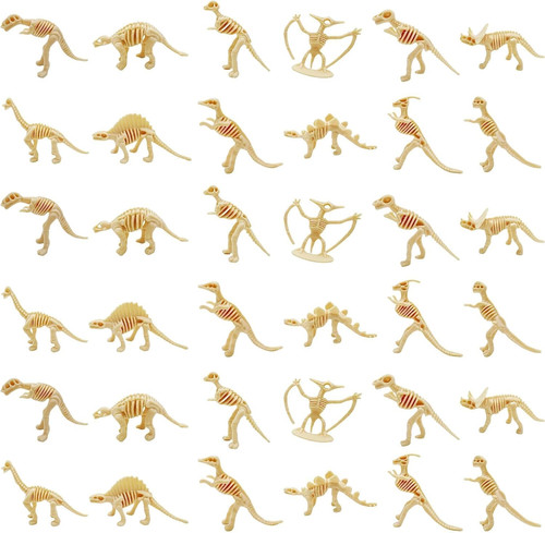 36pcs dinosaur bones - bones,, mini
