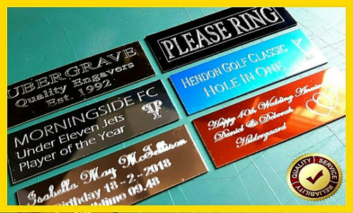 Engraved trophy plates plaques - trophy,