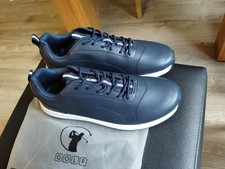 New All Season Golf shoes UK10/10.5 EU45 Navy Blue - great grips