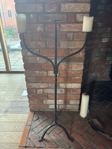 100cm tall wrought iron floor - tall,