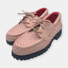 Supreme x Timberland Woven Leather 3-Eye Lug / UK 8 / Mens / Pink