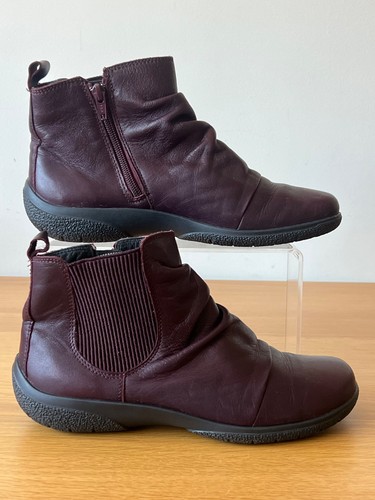 Hotter ripon purple - purple, leather
