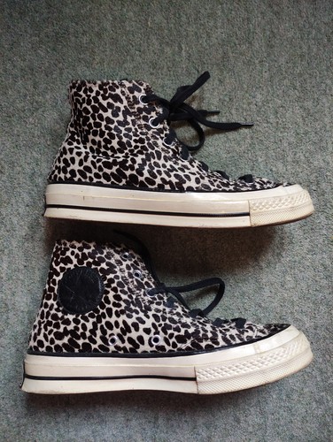 Converse leather fur spot - fur,