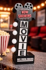 Movie Night Decor Sign –