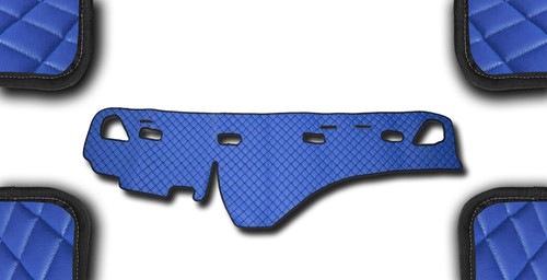 Blue eco leather - blue, dashboard