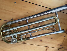 Old Boosey and Hawkes Sovereign Trombone stamped SOV 547 on slide, also 439.