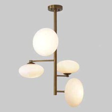 Four globe brass - brass, sputnik