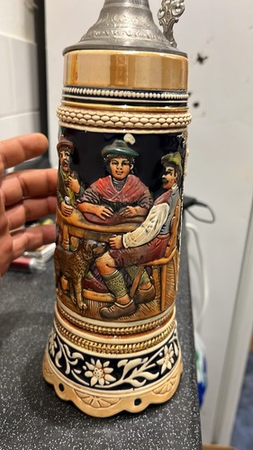 Vintage german beer stein - vintage,