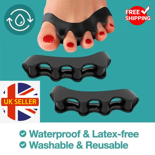 2pcs silicone toe - silicone, separator