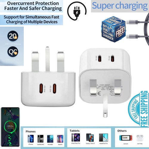 40w dual type usb fast - dual,
