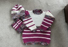 Childrens hand knitted jumper - childrens,
