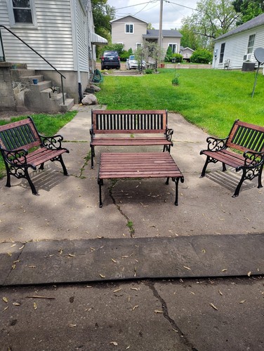 Garden furniture set - garden, and