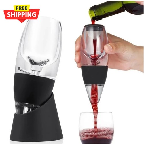 Wine aerator pourer - red, white