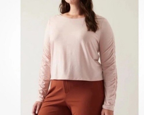 Athleta all around ruched top - all,