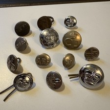 Vintage Buttons Bundle WW2 Air
