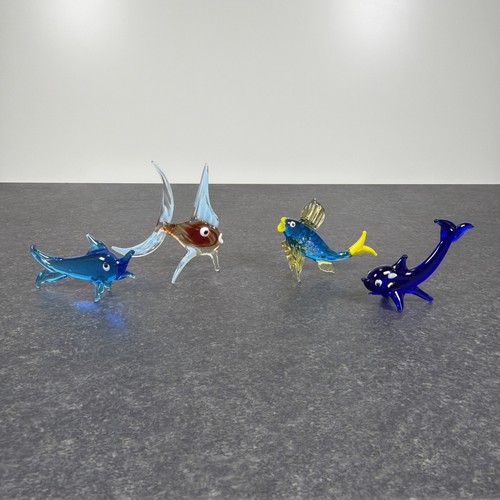 Murano style art glass fish - art,