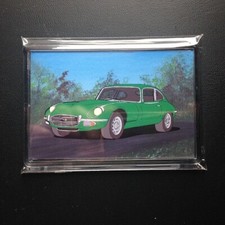 Jaguar E Type coupe clear