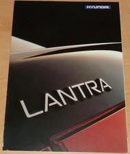 HYUNDAI LANTRA RANGE (GLSi 16V CDi 16V) BROCHURE 1990-92 ENGLISH. EXC COND.