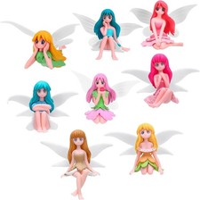 8x Fairy Garden Ornaments Mini