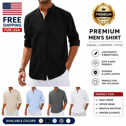 Mens linen shirt - mens,