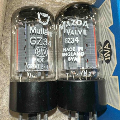 Mullard gz34 5ar4 blackburn - mullard, gz34/5ar4