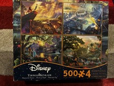 Thomas Kinkade Disney Ceaco 4x500 Puzzle USA Import complete