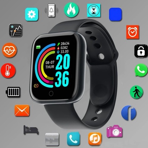 Smart watch men women fitness - men,