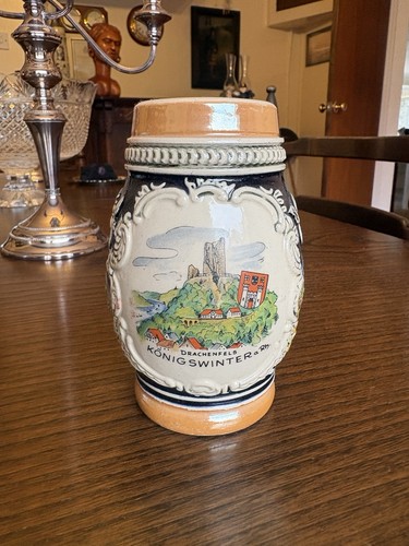 German beer stein mug - german,