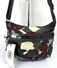 Kipling 'Arto S' Small Crossbody/ Shoulder Bag - Camo - New With Tags