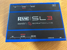 Rane Scratch Live SL3 DJ Audio