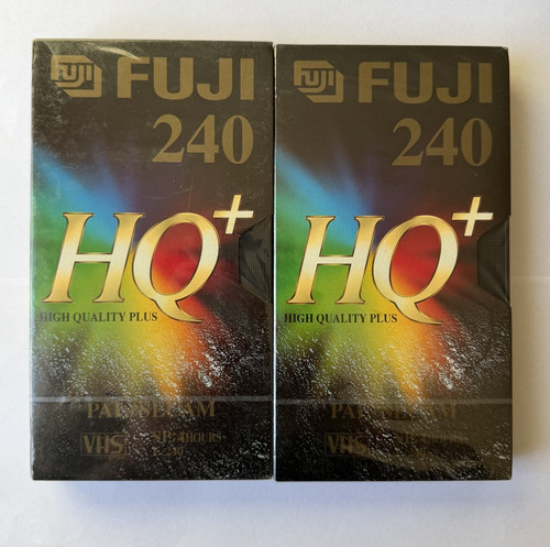 Fuji 240 vhs - x,