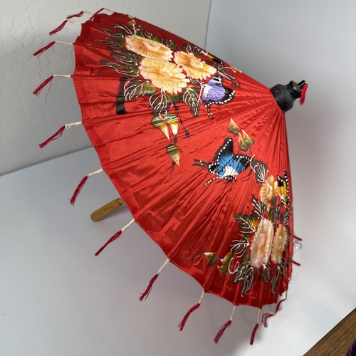 Vintage hand painted - hand, asian