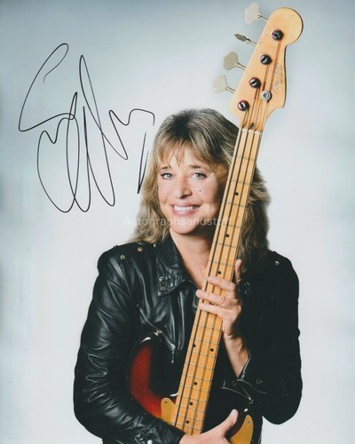 Suzi quatro hand signed 8x10 - suzi,